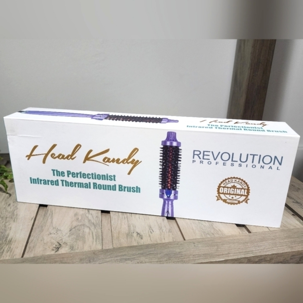 Head Kandy Perfectionist 32mm Infrared Thermal Round Brush - New In Box